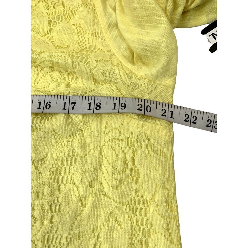 I.N. Studio Women's Yellow Top - Picture 5 of 6